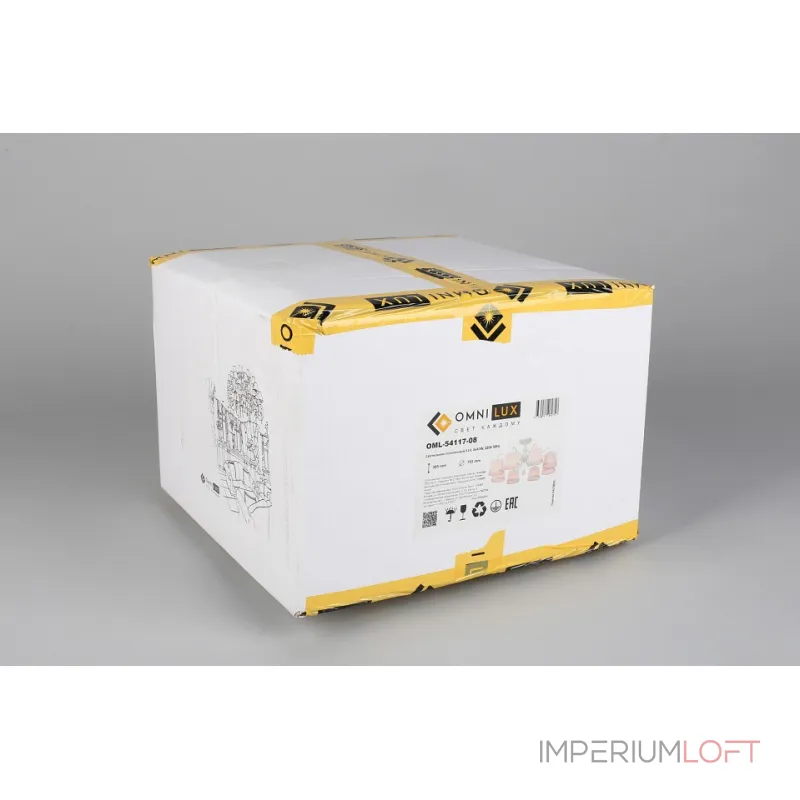 Потолочная люстра Omnilux Campovaglio OML-54117-08 Потолочная люстра Omnilux Campovaglio OML-54117-08