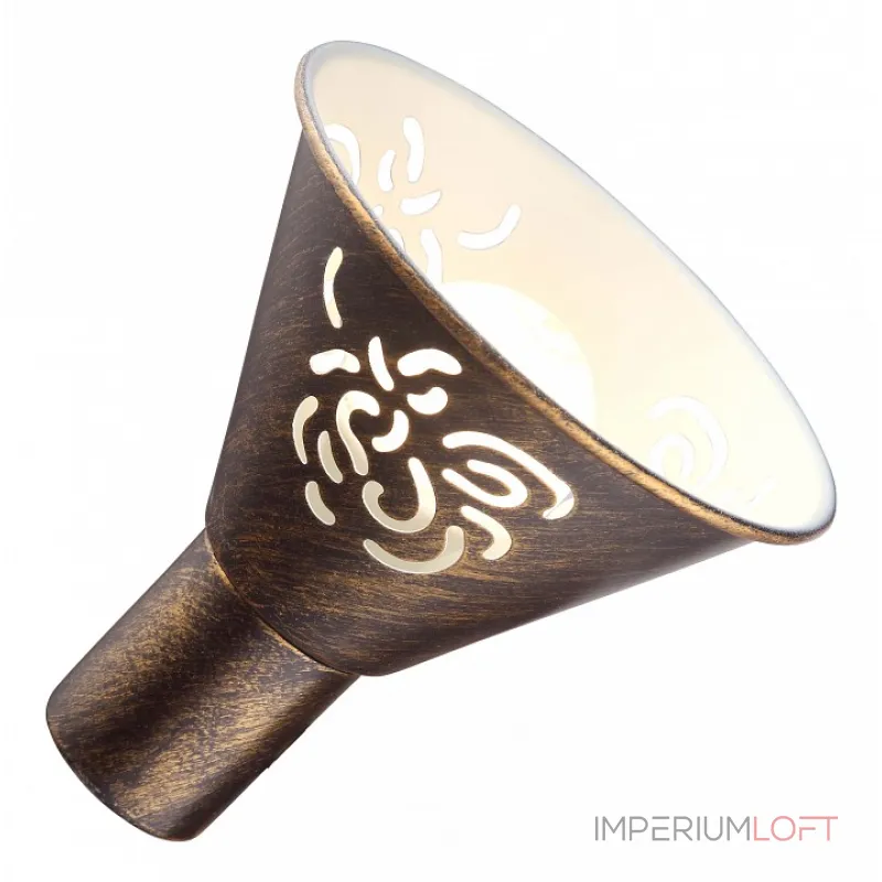 Спот Arte Lamp Cono A5218AP-2BR Цвет арматуры коричневый Цвет плафонов коричневый