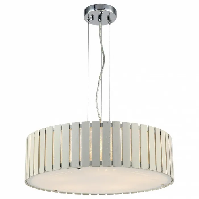 Подвесной светильник Citilux Ямато CL137252 Цвет арматуры хром Цвет плафонов кремовый от ImperiumLoft