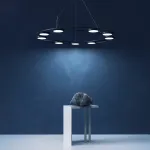 Подвесной светильник Maytoni Fad MOD070PL-L63B3K Цвет арматуры черный Цвет плафонов белый от ImperiumLoft