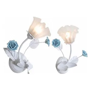 Бра Lucia Tucci Fiori di Rose Fiori di rose W112.1 RIGHT Цвет арматуры кремовый Цвет плафонов белый