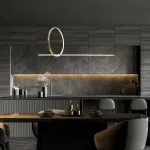 Подвесной светильник Eurosvet Mist 90266/1 золото от ImperiumLoft