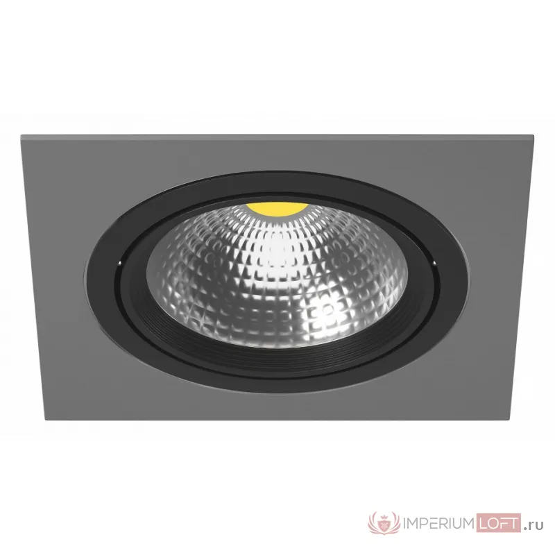 Встраиваемый светильник Lightstar Intero 111 i81907 Цвет арматуры серый от ImperiumLoft