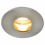 Встраиваемый светильник Arte Lamp Accento A3219PL-1SS Цвет арматуры серебро Цвет плафонов белый