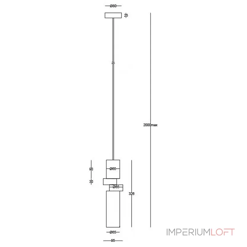 Подвесной светильник Maytoni MOD303PL-01CFL3 Подвесной светильник Maytoni MOD303PL-01CFL3