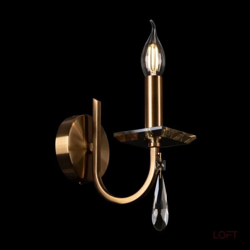 Бра Freya Forte FR1006WL-01G Цвет арматуры золото Цвет плафонов прозрачный от ImperiumLoft Бра Freya Forte FR1006WL-01G Цвет арматуры золото Цвет плафонов прозрачный от ImperiumLoft