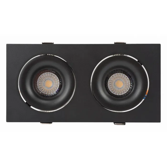 Встраиваемый светильник Denkirs Roto DK2122-BK от ImperiumLoft