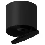 Основание на штанге с шарниром Ambrella A222 A2221 BK черный D60*H50mm Out45mm (для корпуса D60mm) Цвет арматуры черный
