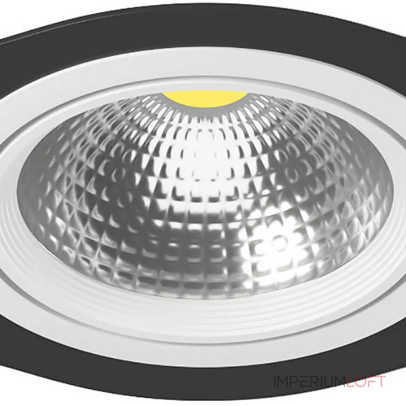 Встраиваемый светильник Lightstar Intero 111 i937070607 Цвет арматуры черно-белый