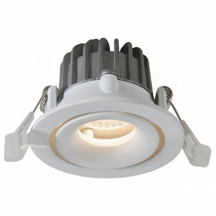 Встраиваемый светильник Arte Lamp Apertura A3307PL-1WH Цвет арматуры белый от ImperiumLoft