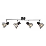 Спот TopLight Maralyn TL1234Y-04BL Цвет арматуры черный Цвет плафонов серый от ImperiumLoft