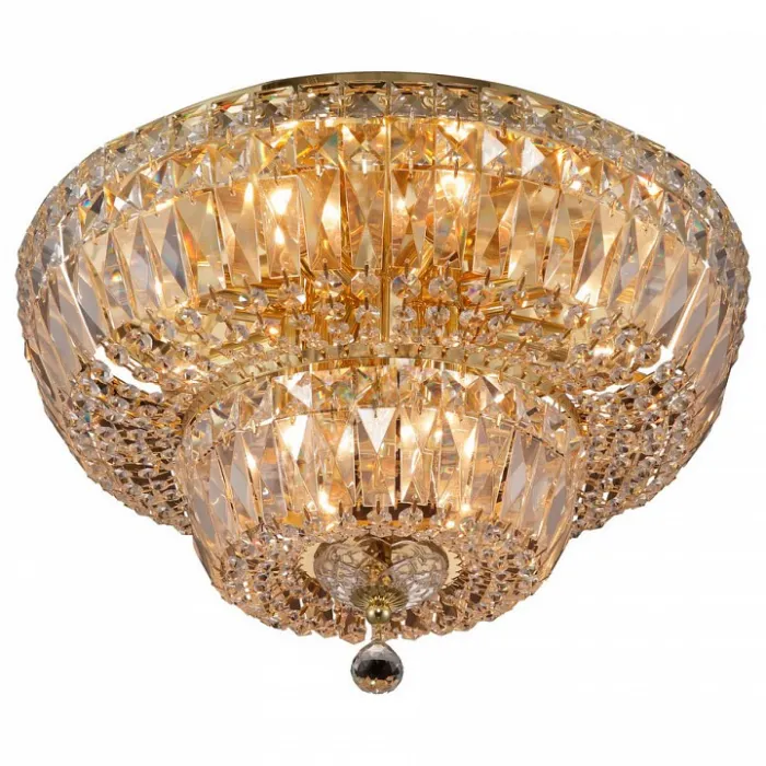 Накладной светильник TopLight Loraine TL1164-3D3 Цвет арматуры золото Цвет плафонов прозрачный от ImperiumLoft