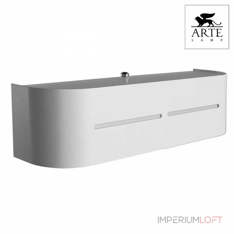 Накладной светильник Arte Lamp Cosmopolitan A7210AP-1WH Цвет арматуры белый Цвет плафонов белый