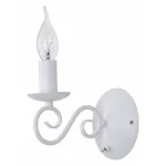 Бра Arte Lamp 1129 A1129AP-1WH Цвет арматуры белый Цвет плафонов прозрачный