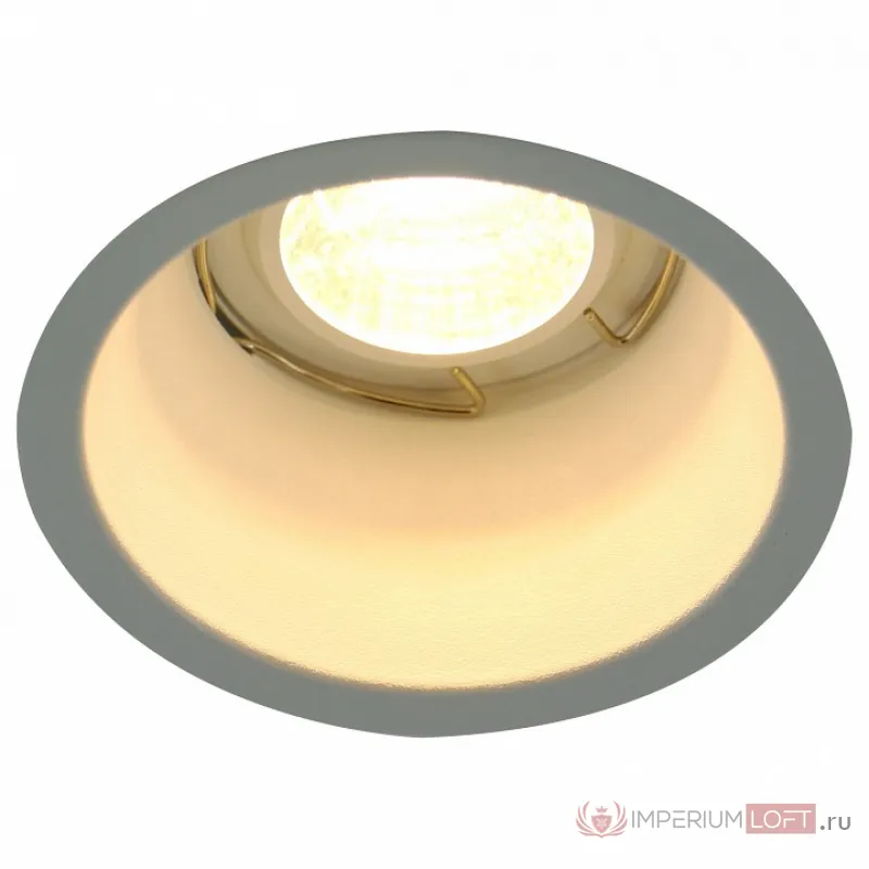 Встраиваемый светильник Arte Lamp 6667 A6667PL-1WH Цвет арматуры белый Цвет плафонов белый от ImperiumLoft