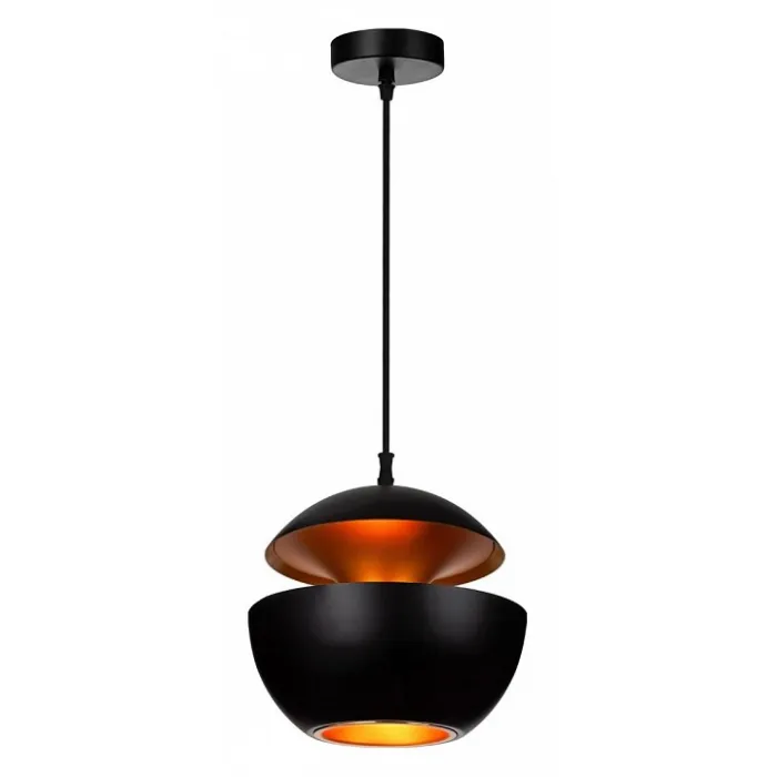 Подвесной светильник Loft it Apple LOFT2212-B Цвет арматуры черный Цвет плафонов золото от ImperiumLoft