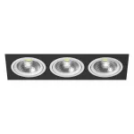 Встраиваемый светильник Lightstar Intero 111 i837060606 Цвет арматуры черно-белый
