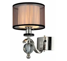 Бра Aployt Floret APL.703.01.01 Цвет арматуры хром Цвет плафонов черно-белый