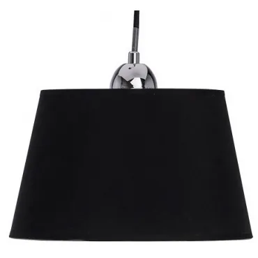 Подвесной светильник MW-Light Лацио 103011101 Цвет арматуры хром Цвет плафонов черный