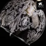 Бра Arte Lamp Martina A1292AP-1AB Цвет арматуры бронза Цвет плафонов прозрачный