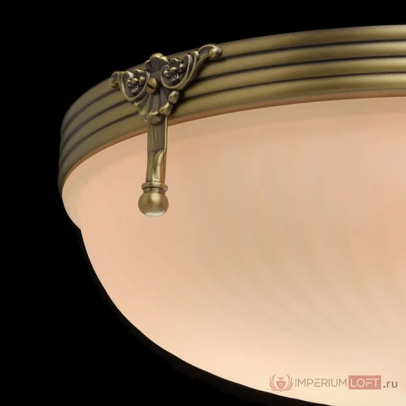 Накладной светильник MW-Light Афродита 1 317011303 Цвет арматуры бронза Цвет плафонов кремовый от ImperiumLoft