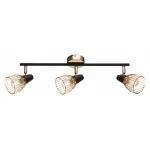 Спот Rivoli Insolito W3 CP Б0038137 Цвет арматуры медь Цвет плафонов медь