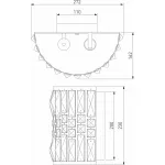 Бра Eurosvet Lory a055326 от ImperiumLoft