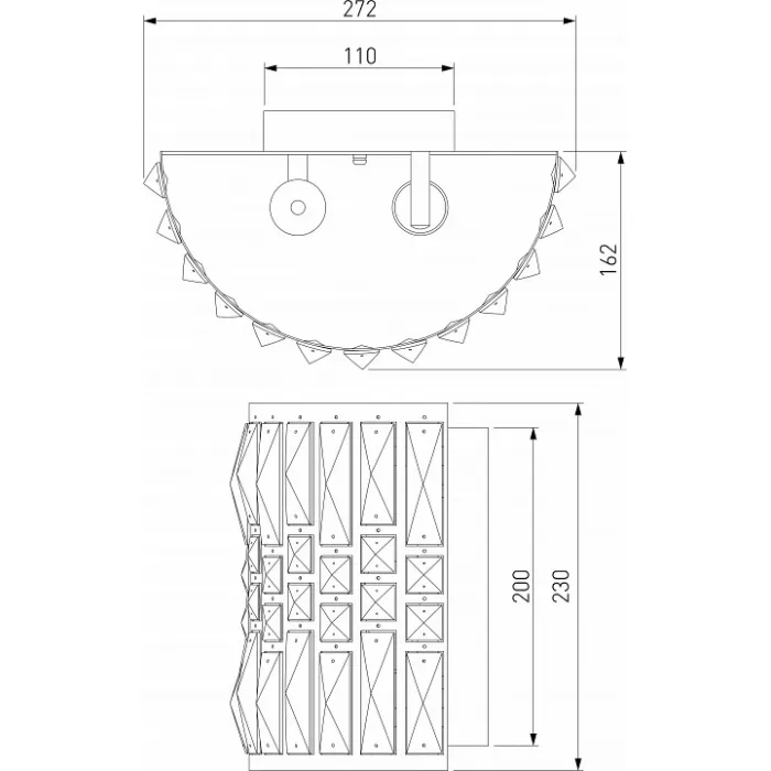 Бра Eurosvet Lory a055326 от ImperiumLoft