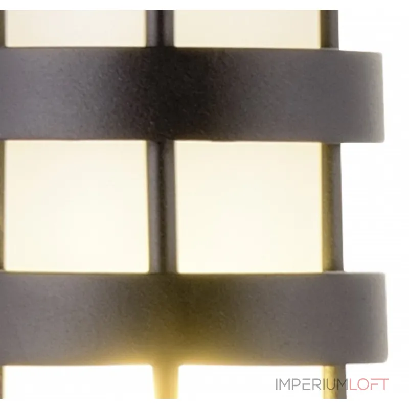 Наземный низкий светильник Arte Lamp Portico 2 A8371PA-1BK Цвет арматуры черный Цвет плафонов белый
