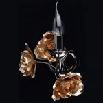 Бра MW-Light Розенхейм 615021901 Цвет арматуры черный Цвет плафонов золото от ImperiumLoft