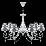 Подвесная люстра Lamp4You Classic 20 E3-07-WM-LMP-O-2-CRL-E3-07-TR-UP Цвет плафонов черно-белый от ImperiumLoft