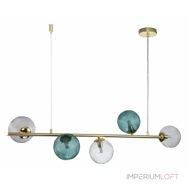 Подвесной светильник Indigo Selva 11032/5PL Gold