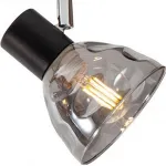 Спот TopLight Maralyn TL1234Y-04BL Цвет арматуры черный Цвет плафонов серый от ImperiumLoft