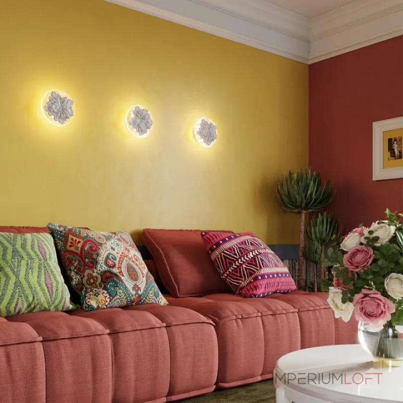 Бра Odeon Light Fiore 6614/8WL от ImperiumLoft Бра Odeon Light Fiore 6614/8WL от ImperiumLoft