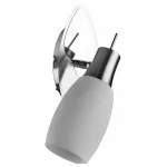 Бра Arte Lamp Volare A4590AP-1SS Цвет арматуры хром Цвет плафонов белый от ImperiumLoft