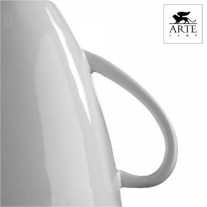 Подвесной светильник Arte Lamp Cafeteria A6605SP-1WH Цвет арматуры хром Цвет плафонов белый от ImperiumLoft