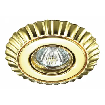 Встраиваемый светильник Novotech Ligna 370274 Цвет арматуры золото от ImperiumLoft