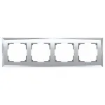 Рамка на 4 поста Werkel Diamant (зеркальный) W0041220 Diamant (зеркальный)