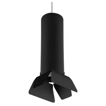 Подвесной светильник Lightstar Rullo RP497437 Цвет плафонов черный Цвет арматуры черный