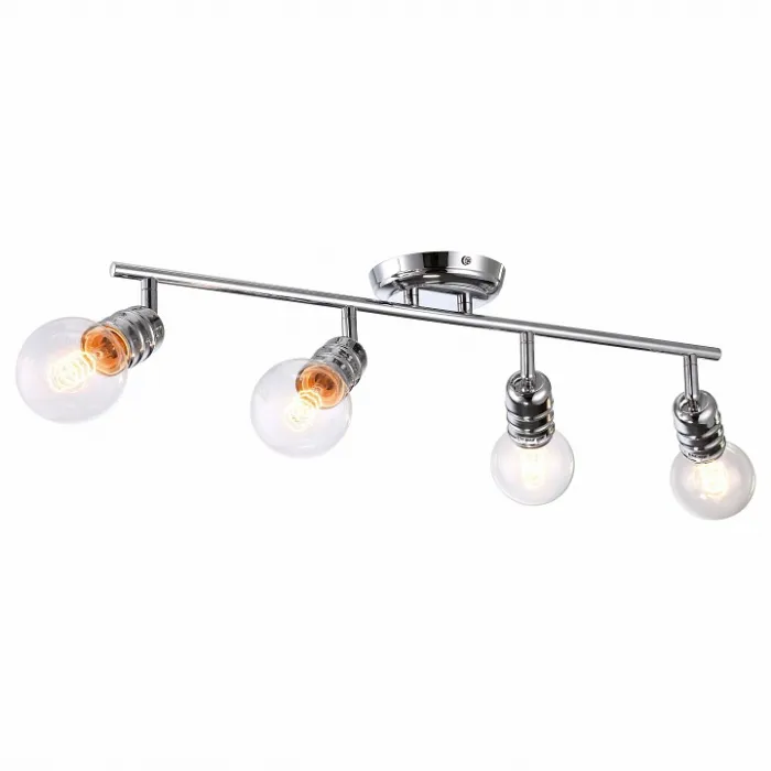 Спот Arte Lamp Fuoco A9265PL-4CC Цвет арматуры хром Цвет плафонов белый от ImperiumLoft
