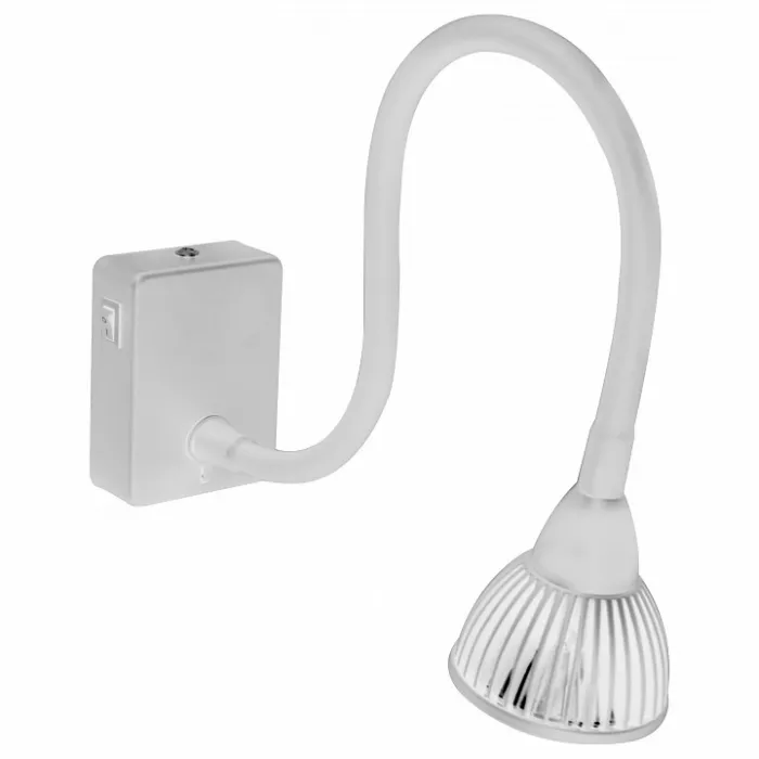 Бра Arte Lamp A4107 A4107AP-1WH Цвет арматуры белый Цвет плафонов белый от ImperiumLoft