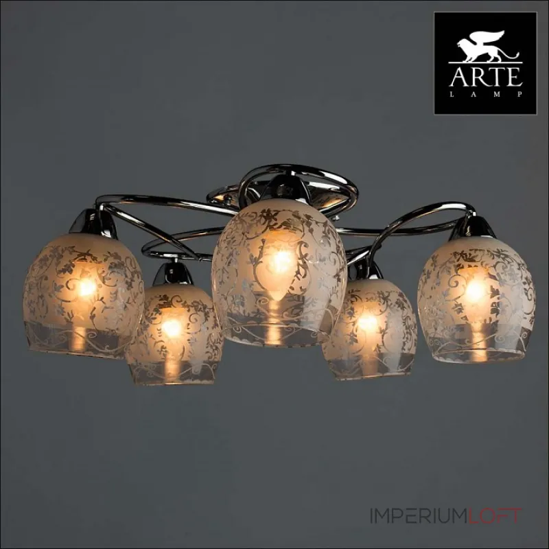 Потолочная люстра Arte Lamp Gemma A1674PL-5CC 