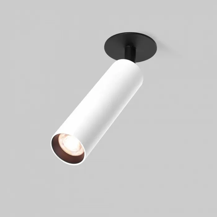 Спот Elektrostandard Diffe Diffe белый/черный 8W 4200K (25040/LED) от ImperiumLoft