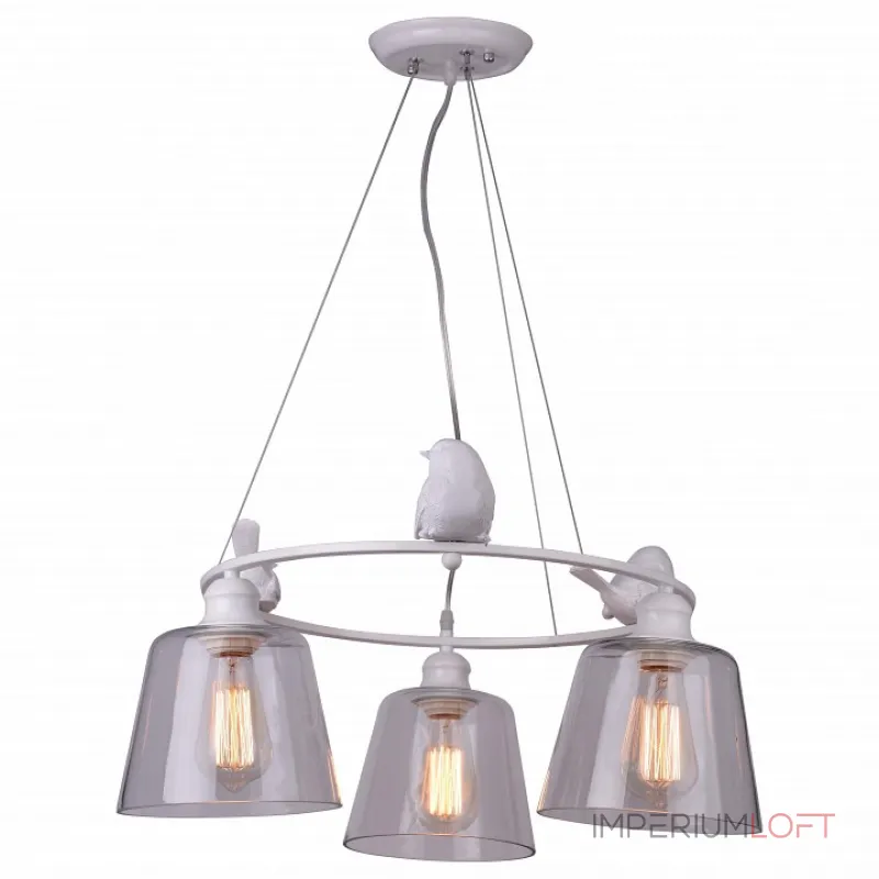 Подвесная люстра Arte Lamp Passero A4289LM-3WH