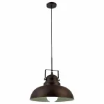 Подвесной светильник Arte Lamp Martin A5213SP-1BR Цвет арматуры коричневый Цвет плафонов коричневый от ImperiumLoft
