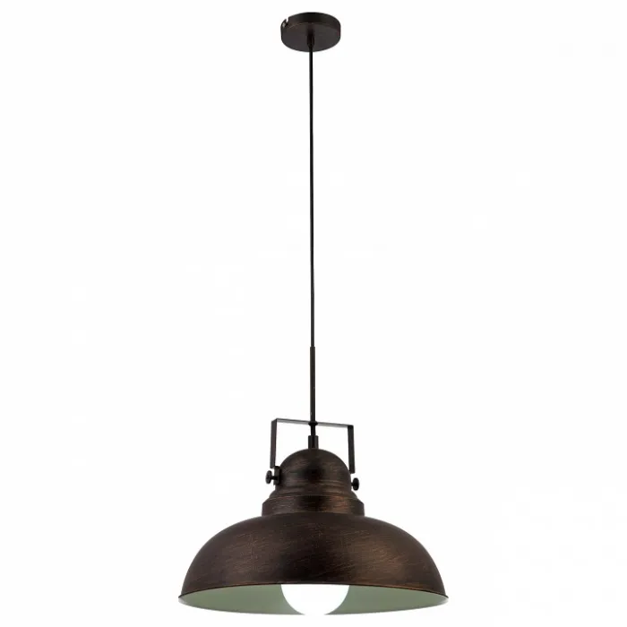Подвесной светильник Arte Lamp Martin A5213SP-1BR Цвет арматуры коричневый Цвет плафонов коричневый от ImperiumLoft