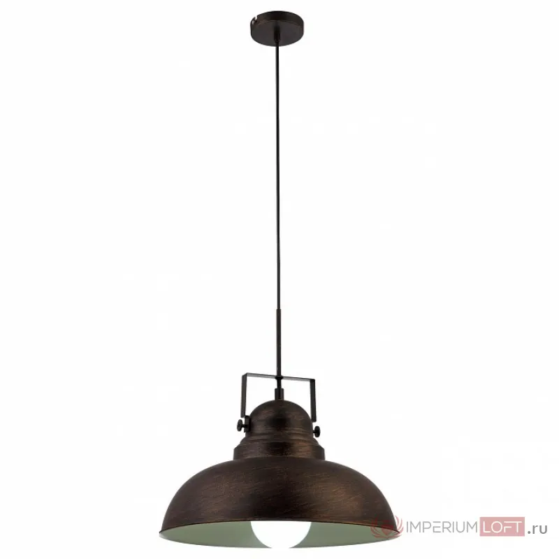 Подвесной светильник Arte Lamp Martin A5213SP-1BR Цвет арматуры коричневый Цвет плафонов коричневый от ImperiumLoft