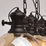 Подвесной светильник MW-Light Нойвид 682012103 Цвет арматуры коричневый Цвет плафонов коричневый от ImperiumLoft