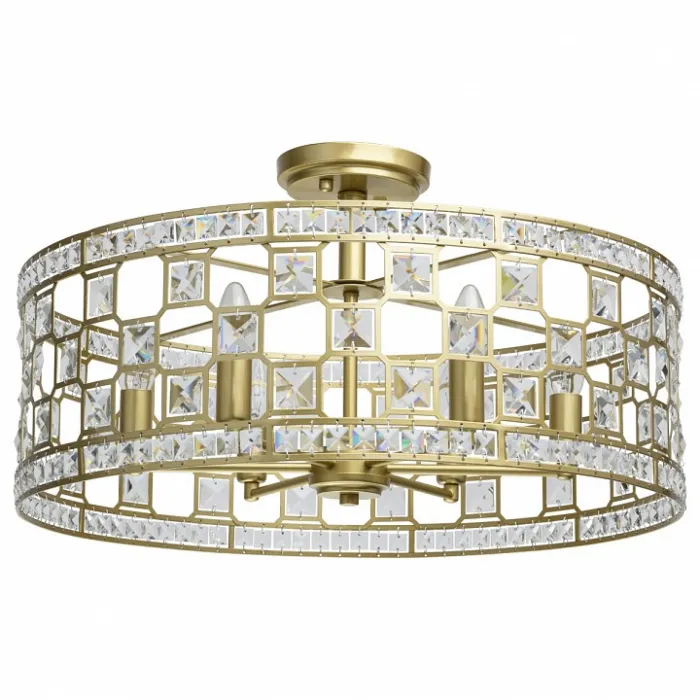 Светильник на штанге MW-Light Монарх 121011606 Цвет арматуры золото Цвет плафонов золото от ImperiumLoft