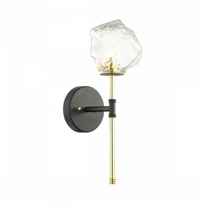 Бра Odeon Light Stono 4789/1W Цвет плафонов прозрачный Цвет арматуры золото от ImperiumLoft